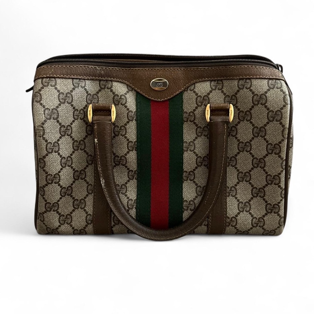 Vintage Gucci Small Boston Bag